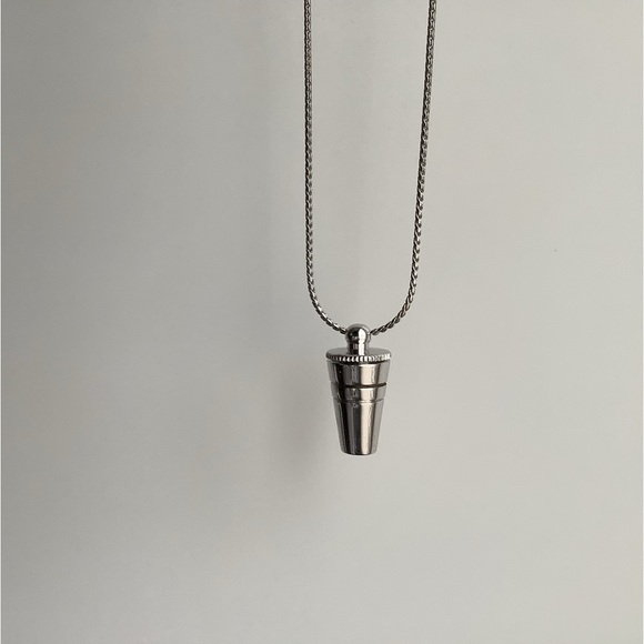 NEW Vintage Snuff bottle unisex pendant necklace - Picture 2 of 10